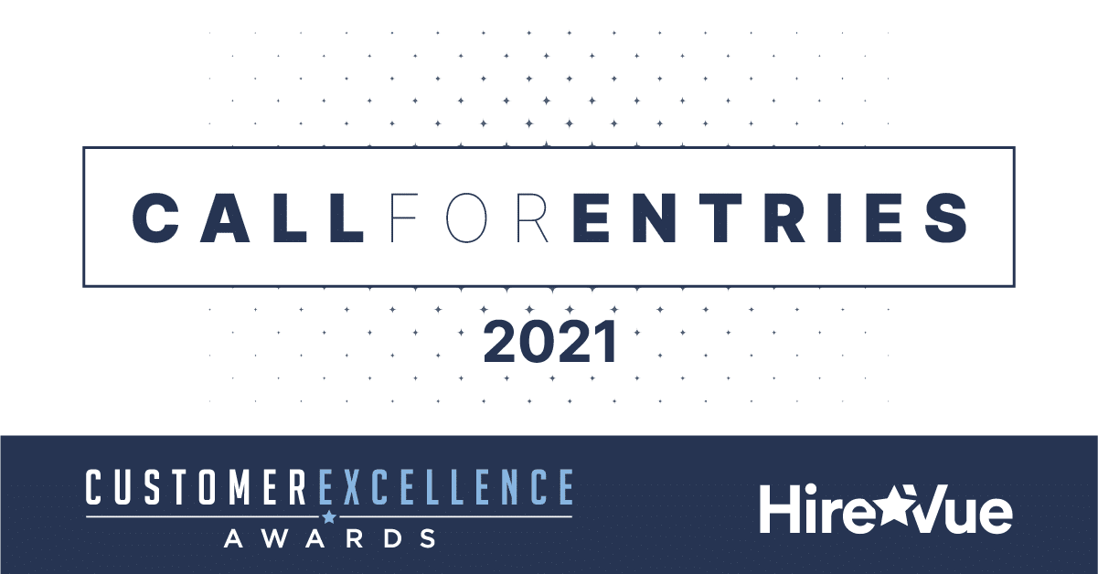 Hirevue’s 2021 Customer Excellence Awards are open for entry