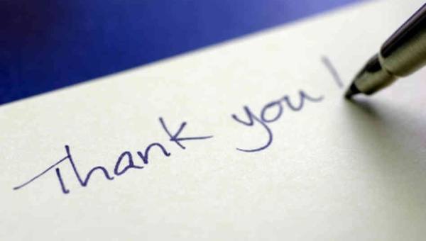 Want the Job? Send Thank You Notes