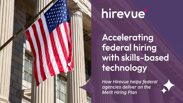 Accelerating federal hiring with skills-based technology