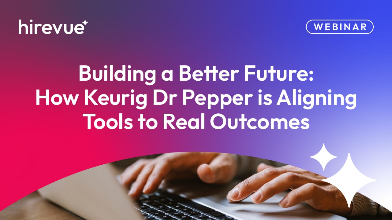 Building a better future: how Keurig Dr Pepper is aligning tools to real outcomes