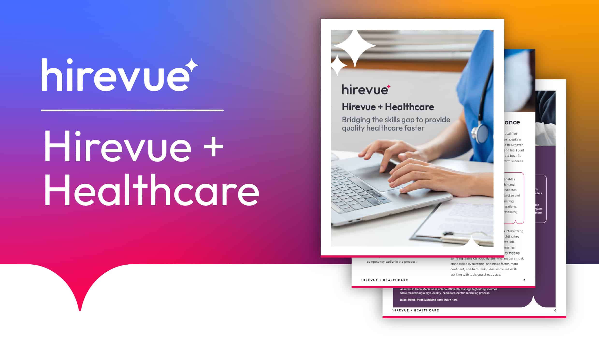 Hirevue + healthcare